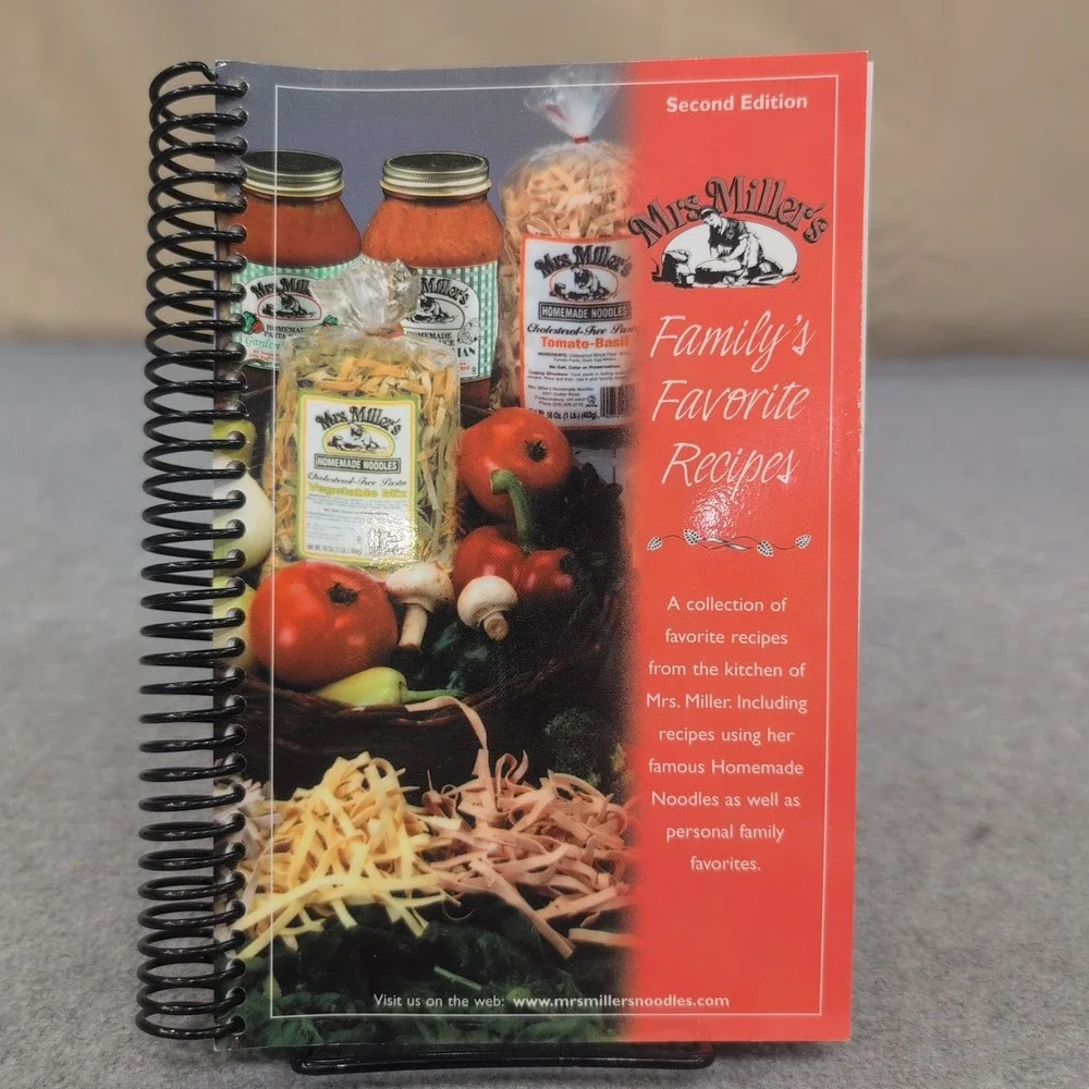 Mrs Millers Family Favorite Recipes Cookbook Second Edition Spiral‎ Bound
